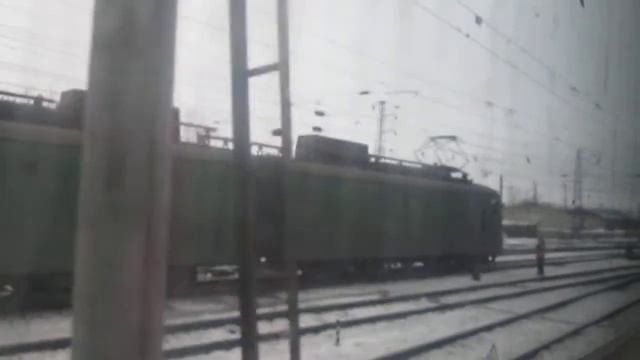 Поезд 219 Нижний Новгород-Москва. Прибытие на станцию Владимир