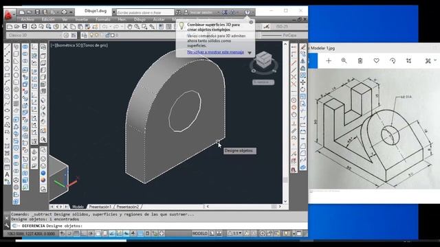 Autocad 3D. #5 Inclinaciones y cotas смотреть онлайн