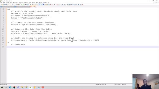 Use ChatGPT to import SQL server data to Power BI смотреть онлайн