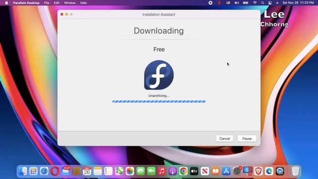 Setup Fedora Linux On mac OS for Parallels смотреть онлайн