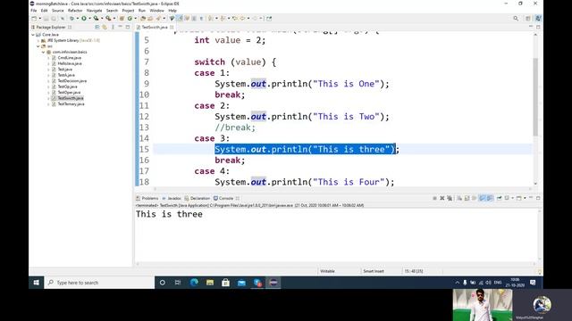 Lecture 11 - Java Switch statement | JAVA Conditional Statement | How to use Switch case смотреть онлайн