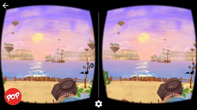 Zombie Pirates VR - Protect your island from the zombie pirates in this 3D virtual reality shooter. смотреть онлайн