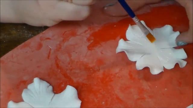 Как сделать розу из мастики. смотреть онлайн