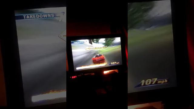 Burnout 3 Out of bounds glitch смотреть онлайн