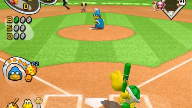 Mario Superstar Baseball - All Bean Ball Animations смотреть онлайн