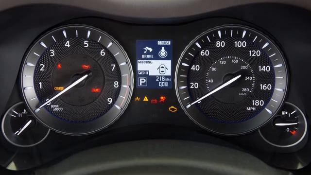 2015 Infiniti Q70 - Warning and Indicator Lights смотреть онлайн