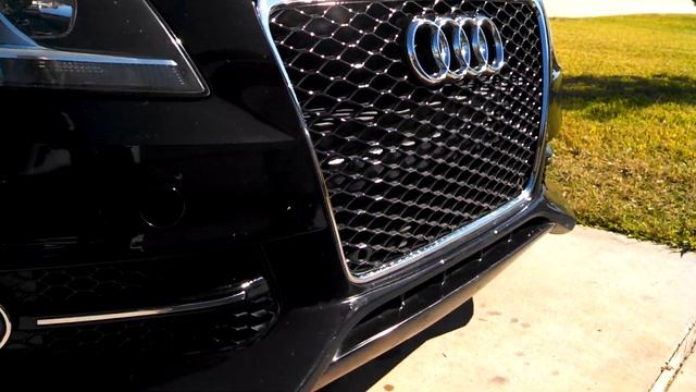 Audi A4 with RS body kit смотреть онлайн