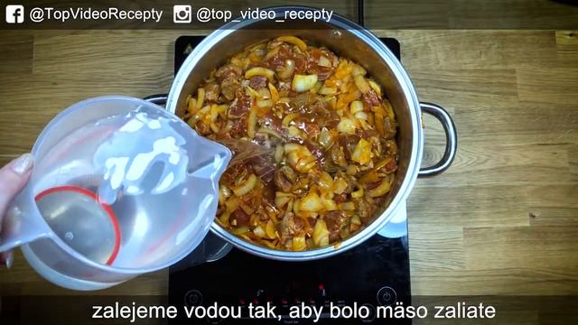 VIDEO RECEPT na maďarský guláš смотреть онлайн