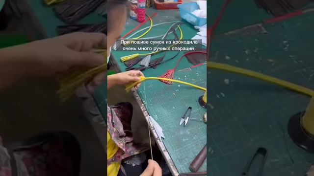 Пошив сумки из натуральной кожи крокодила смотреть онлайн