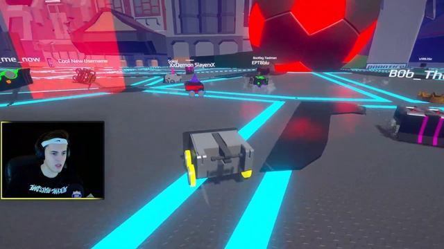 НОВАЯ ВЫШИБАЛА НА РОБОТАХ! ● RoboSquare смотреть онлайн