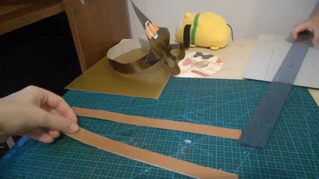 Маска-шляпа из картона смотреть онлайн