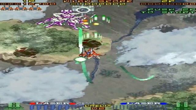 RayForce ARCADE 1080P HD Playthrough - AREA 3 - THE PHANTASM OF SILVER смотреть онлайн