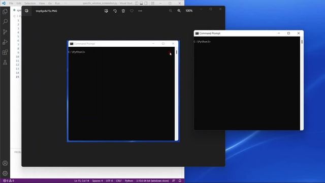 Screenshot a specific window using Python in Windows / macOS смотреть онлайн