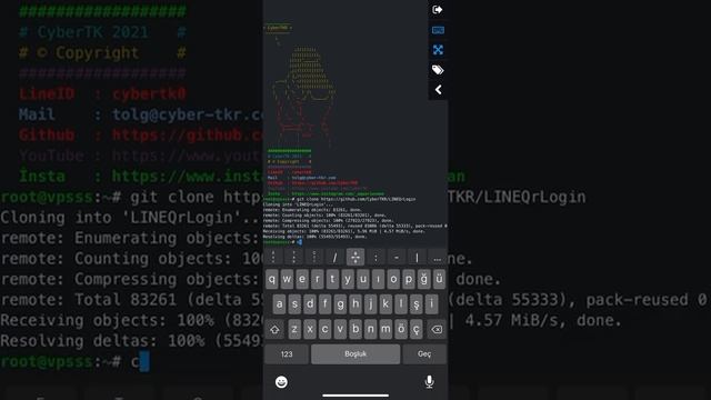 LINE BOT QR LOGIN TOKEN смотреть онлайн