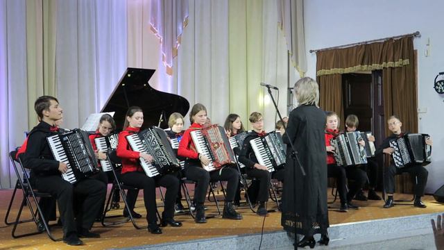 Баянно-аккордеонный оркестр "Allegria" смотреть онлайн