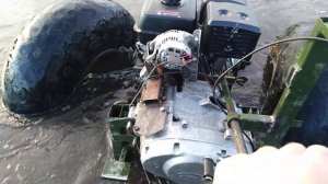 #Самодельный каракат #2wd с двигателем от мотоблока, 1 часть