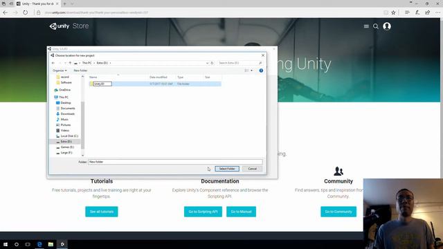 Downloading, Installing + Running Unity 3D on a Windows PC + Hello World смотреть онлайн