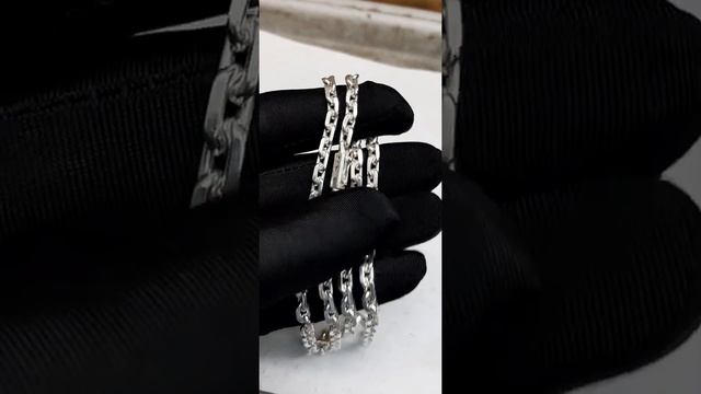 Цепь якорная серебряная 50гр/65см с литьевым замком смотреть онлайн