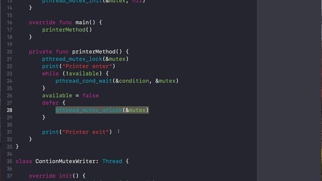 Multithreading в swift с нуля: урок 5 - NSCondition,NSLocking, pthread_cond_t смотреть онлайн