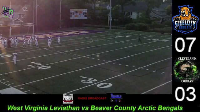 6/10/2023 Cleveland Cobras vs Steel City Bobcats - Week 2 смотреть онлайн