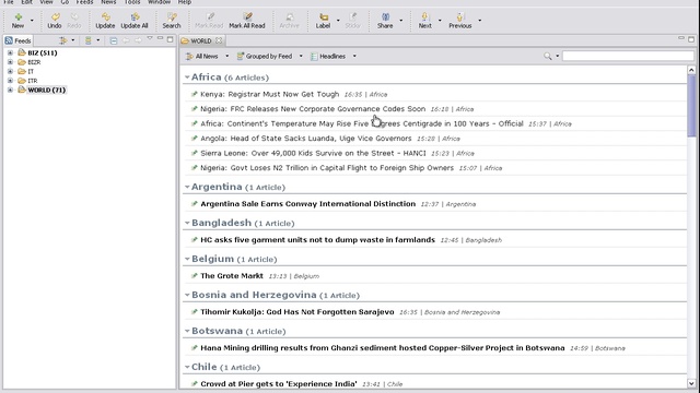 RSSOwl: RSS новости без промывки мозгов / RSS News With ...