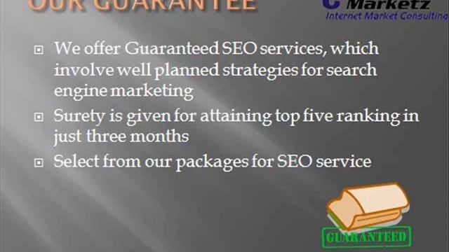 Guaranteed SEO Service by www.emarketz.net смотреть онлайн