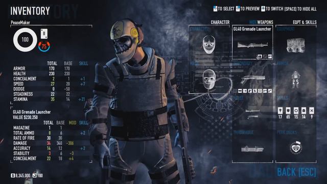 PAYDAY 2 - ФАЙЛЫ FBI, НОВЫЙ ИНВЕНТАРЬ И КАПИТАН ВИНТЕРС С ЕГО ОТРЯДОМ! смотреть онлайн