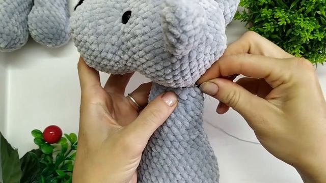 Серый волк вязаный крючком, Мастер-класс (Часть 2) смотреть онлайн