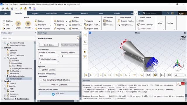 ANSYS Fluent Tutorial - CFD Nozzle Simulation смотреть онлайн