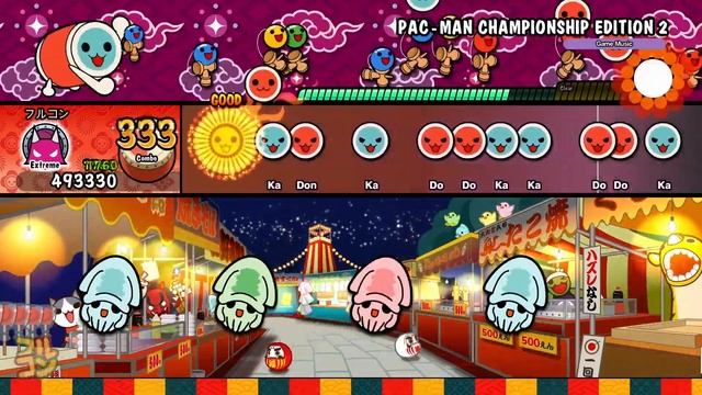 【Taiko no Tatsujin: Nintendo Switch Version!】PAC-MAN CHAMPIONSHIP EDITION 2 Extreme Full Combo смотреть онлайн
