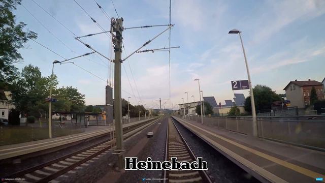 Führerstandsmitfahrt | Melsungen - Bebra | Fortsetzung смотреть онлайн