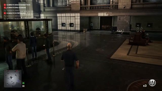 Hitman 3: New York - Featured Contract - Cleaning The Cleaners - Silent Assassin смотреть онлайн