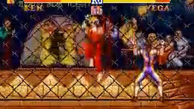 Ken vs Vega - Street Fighter II - смотреть онлайн
