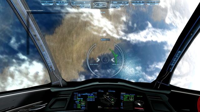 Landing on a distant planet - Cinematic | Evochron Mercenary Gameplay смотреть онлайн