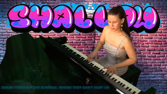 Shallow - Lady Gaga Piano Cover by Marina Kirova (A Star Is Born Karaoke with Lyrics) смотреть онлайн