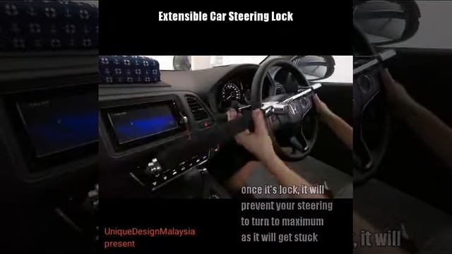 Extensible Car Steering Lock