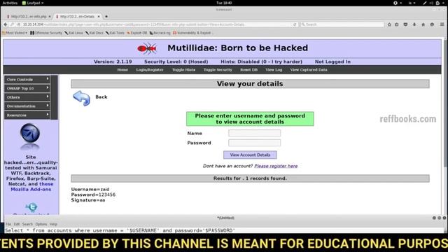 How To Hack Website Using Kali Linux Chapter 8 смотреть онлайн
