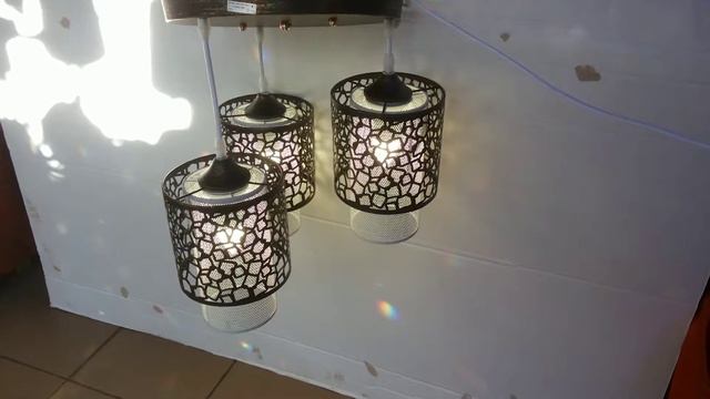 Люстра на подвесах 3 лампы 3 плафона регулируемый уровень! смотреть онлайн