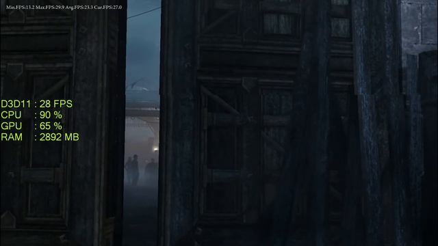 $85 PC + $25 GeForce GTX 650 -- Intel Core 2 Quad Q9550 -- Thief Benchmark смотреть онлайн