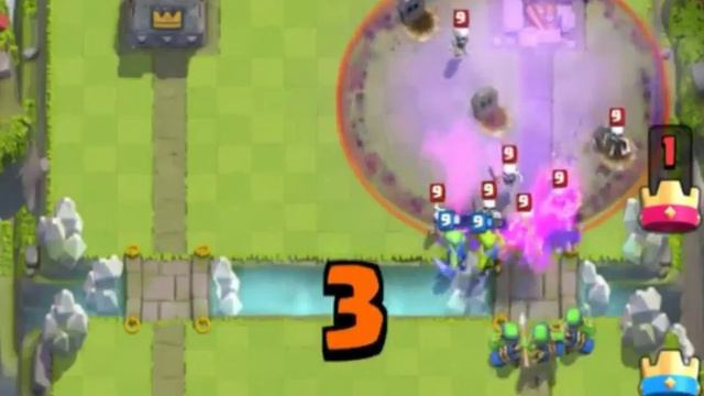 Банда гоблинов VS всех легендарок в clash royale смотреть онлайн