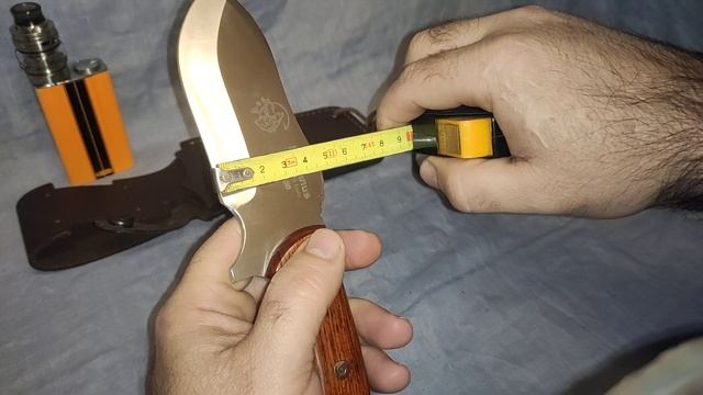 Cuchillo Hispanus J&V y su particular funda de buen cuero. смотреть онлайн