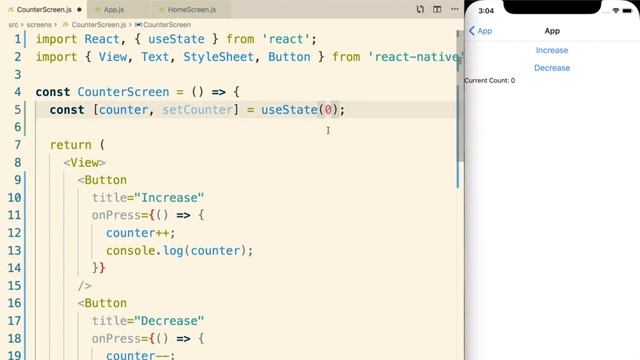 [React Native + Hooks] State in Action смотреть онлайн