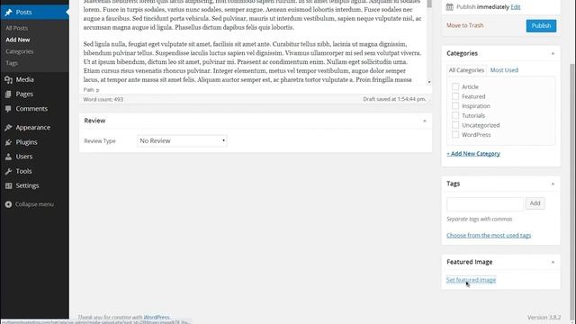 How to Set a Featured Image for Your Post and Remove the Default No Preview Image HD смотреть онлайн