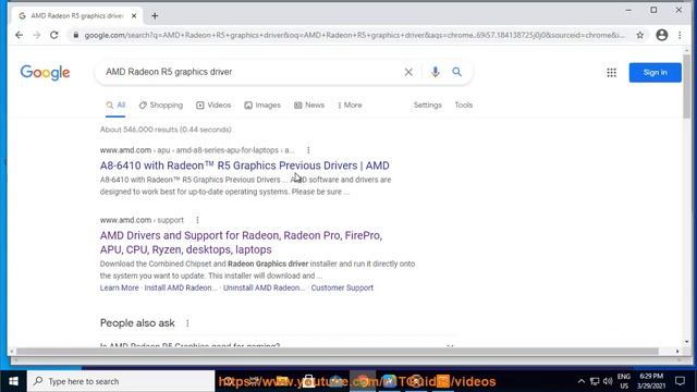 Download AMD Radeon R5 Graphics Driver On Windows 10/8/7