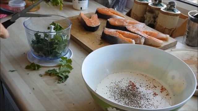 Стейки лосося (семги)на мангале (на углях) рецепт смотреть онлайн