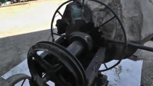 Советская гравитационная  бетономешалка ГРУША С 674.2 .11