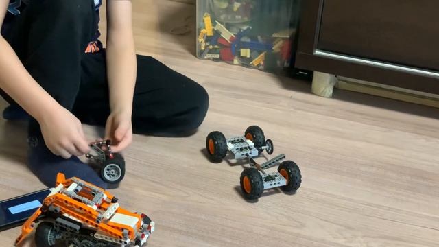 #apitor Superbot  самоделки из Apitor и Lego