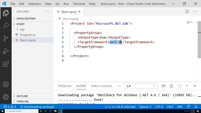 How to setup dotnet 5 смотреть онлайн