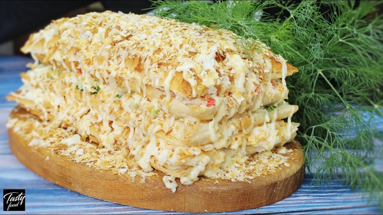 ПРОСТО СУПЕР ЗАКУСКА НА НОВОГОДНИЙ СТОЛ! смотреть онлайн