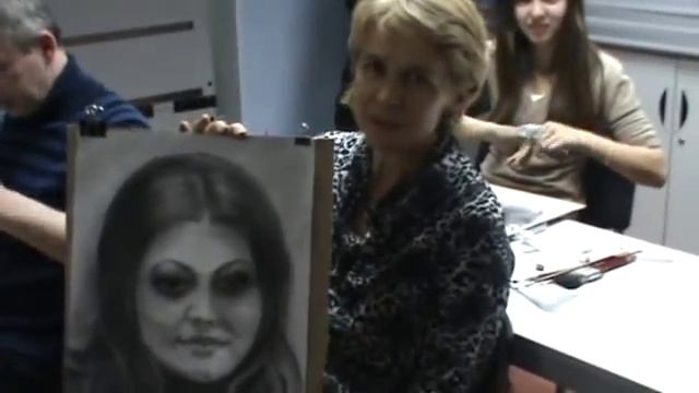 Отзыв с мастер-класса по рисованию портрета смотреть онлайн